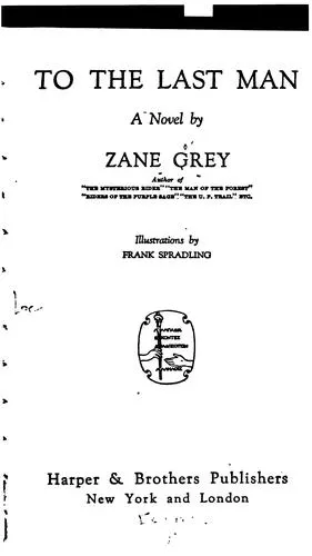 Cover of To the Last Man