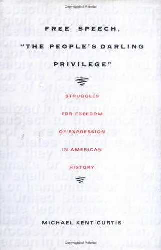 Cover of Free speech, "the people's darling privilege"