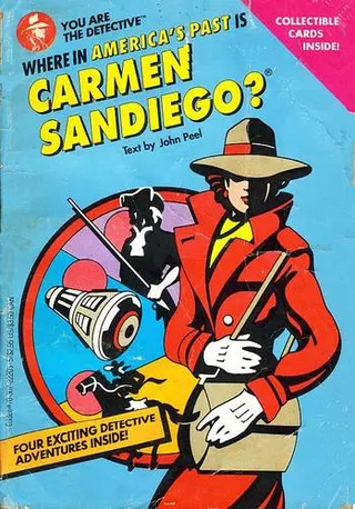 Cover of Where in America's Past Is Carmen Sandiego?