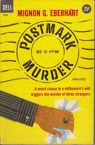 Cover of Postmark murder