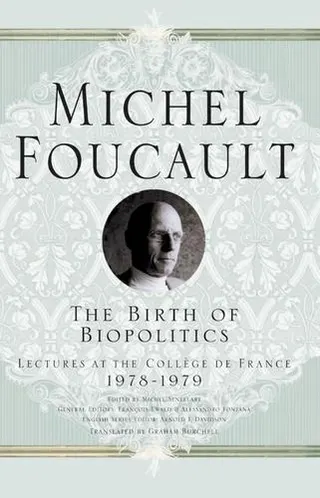 Cover of The birth of biopolitics