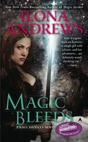 Cover of Magic Bleeds (Kate Daniels, Book 4)