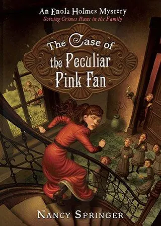 Cover of The Case of the Peculiar Pink Fan (Enola Holmes, #4)