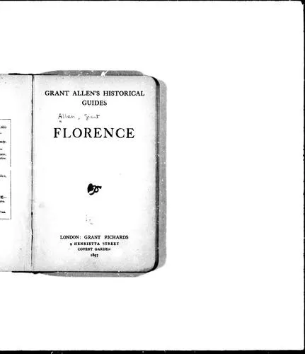 Cover of Florence