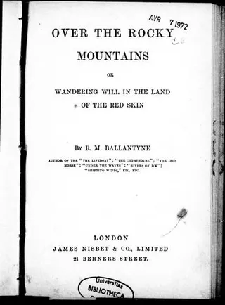 Cover of Over the Rocky Mountains