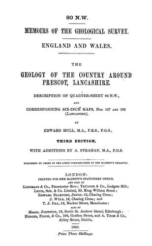 Cover of The geology of the country around Prescot, Lancashire