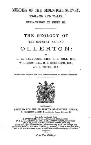 Cover of The geology of the country around Ollerton