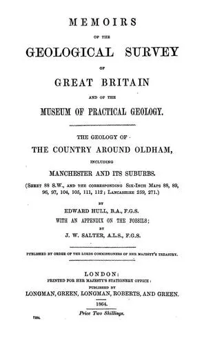 Cover of The geology of the country around Oldham, including Manchester and its suburbs