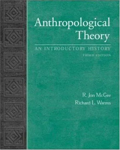 Cover of Anthropological theory