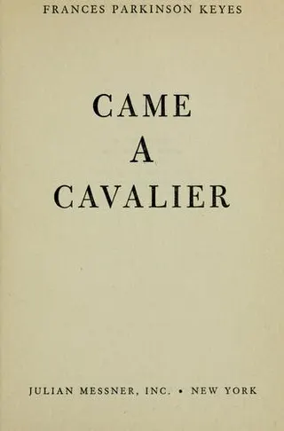 Cover of Came a Cavalier