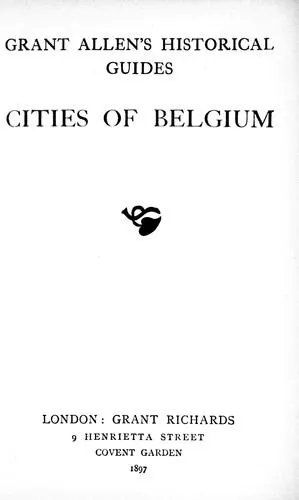 Cover of Cities of Belgium