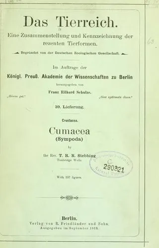 Cover of Cumacea (Sympoda)