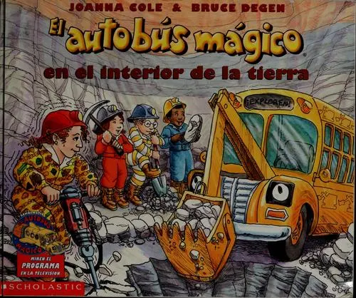 Cover of Inside the Earth (Magic School Bus)