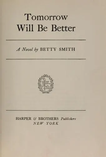 Cover of Tomorrow will be better