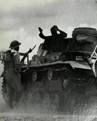 Cover of The War in the Desert (Time-Life's World War II, Vol. 7)