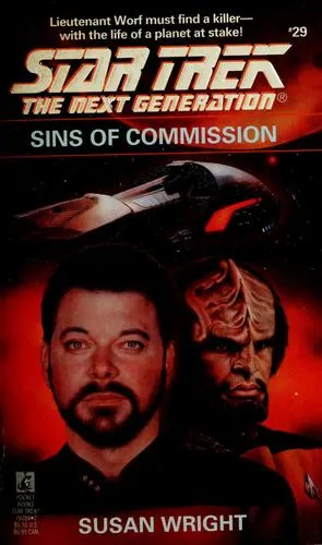 Cover of Star Trek The Next Generation - Sins of Commission