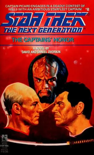 Cover of Star Trek The Next Generation - The Captains' Honor