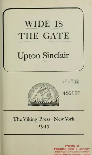 Cover of Wide is the gate