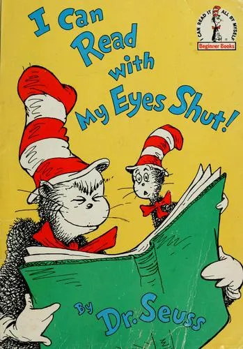 Cover of I Can Read With My Eyes Shut!