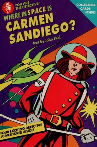 Cover of Where in Space Is Carmen Sandiego?