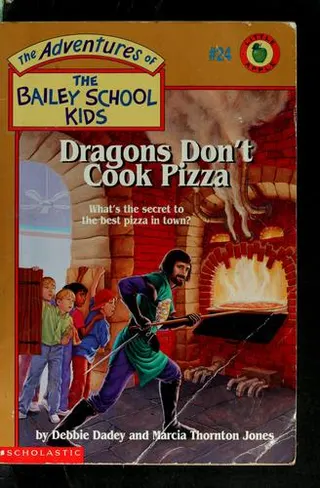 Cover of Dragons don't cook pizza