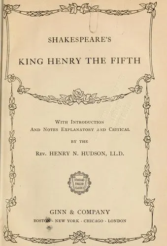 Cover of King Henry V