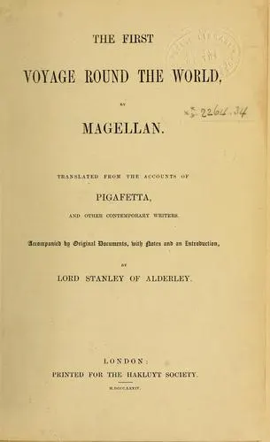Cover of Relazione del primo viaggio intorno al mondo