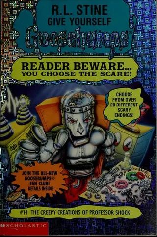 Cover of Give Yourself Goosebumps - The Creepy Creations of Professor Shock