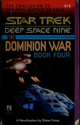 Cover of Star Trek - Deep Space Nine - The Dominion War - ...Sacrifice of Angels