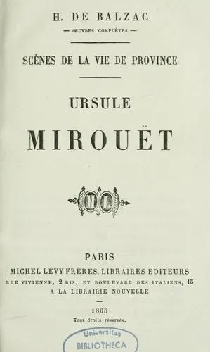 Cover of Ursule Mirouët