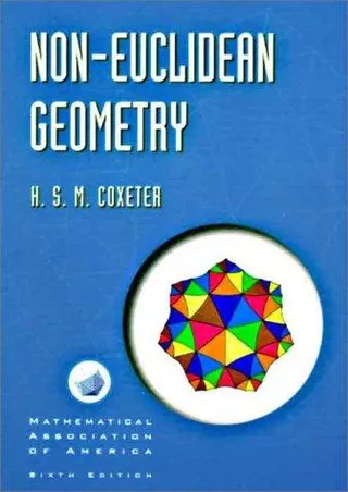 Cover of Non-Euclidean geometry