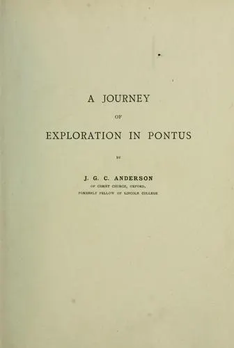 Cover of A journey of exploration in Pontus