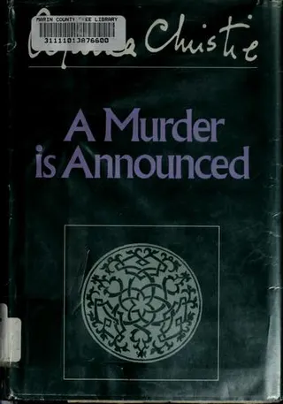 Cover of A Murder Is Announced