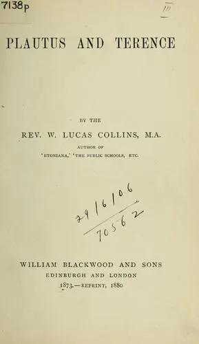 Cover of Plautus and Terence