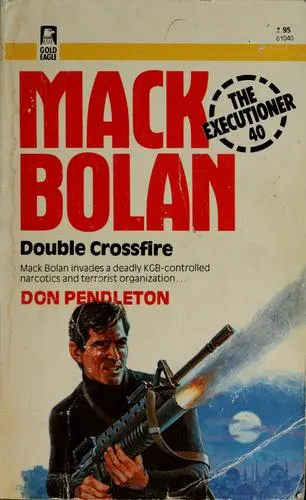 Cover of Mack Bolan, double crossfire