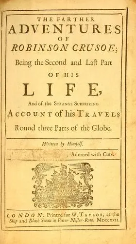 Cover of The farther adventures of Robinson Crusoe