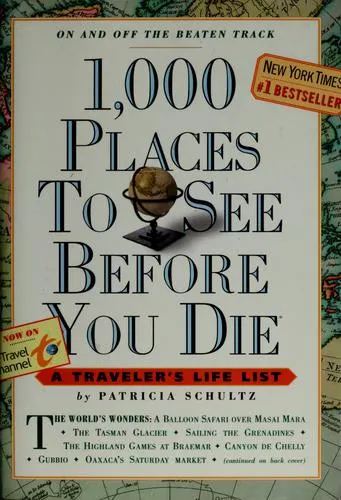Cover of 1,000 places to see before you die