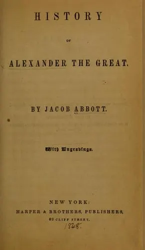 Cover of History of Alexander the Great