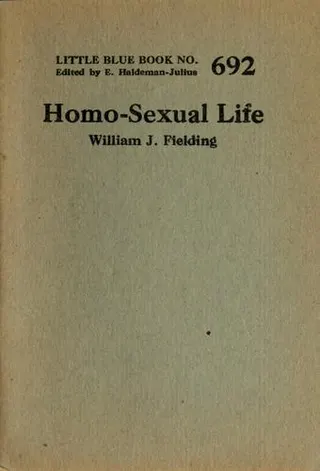 Cover of Homo-sexual life