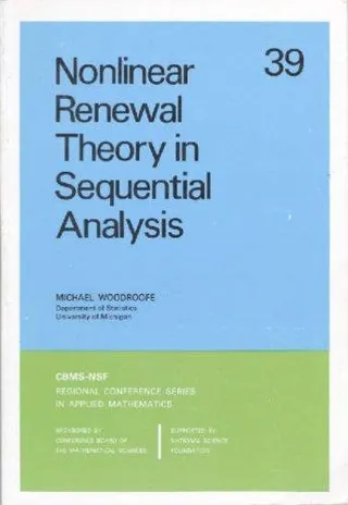 Cover of Nonlinear Renewal Theory in Sequential Analysis (CBMS-NSF Regional Conference Series in Applied Mathematics) (CBMS-NSF Regional Conference Series in Applied Mathematics)