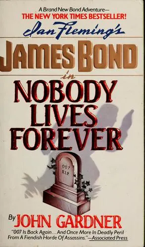 Cover of Ian Fleming's master spy James Bond in Nobody lives forever