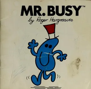 Cover of Mr. Busy