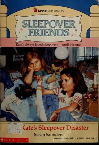 Cover of Kate's sleepover disaster