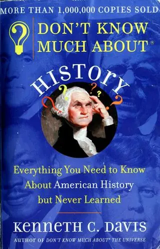 Cover of Don't Know Much About History
