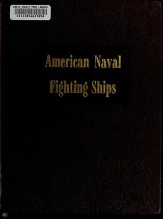Cover of Dictionary of American naval fighting ships