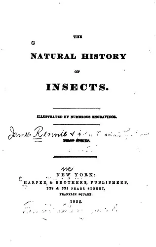 Cover of The natural history of insects