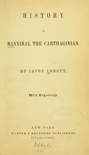 Cover of History of Hannibal the Carthaginian