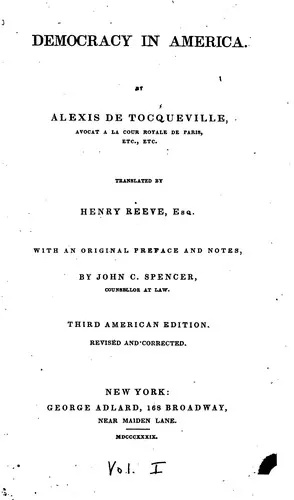 Cover of Democracy in America