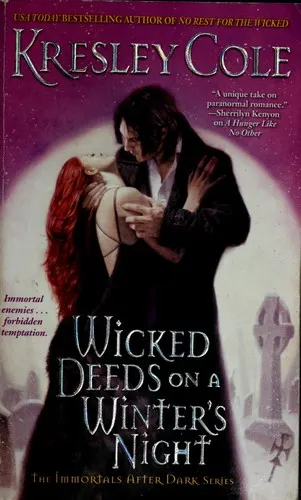 Cover of Wicked deeds on a winter's night (Immortals After Dark Book 4)