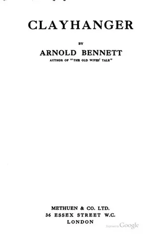 Cover of Clayhanger
